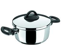 Lacor 85022 - Casseruola con Coperchio Estudio 22 Acciaio Inox