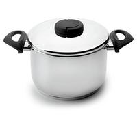 Lacor 85118 - Vaso con Coperchio Estudio 18 Acciaio Inox