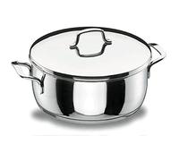 Lacor 90026 - Casseruola con Coperchio 26 Gourmet Acciaio Inox