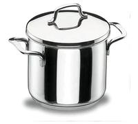Lacor 90122 - pentola con Gourmet Coperchio 22cm Acciaio Inox