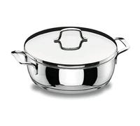 Lacor 90624 - Lunch Box con Gourmet Coperchio 24cm Acciaio Inox