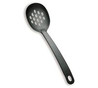 Lacor 98808 - Cucchiaio Eco Forato 30,5cm Nylon - Nero | Utensile professionale duraturo; progettato per prestazioni ottimali e una pulizia rapida in lavastoviglie