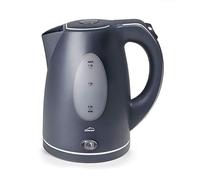 Lacor - Bollitore elettrico Grey 2200 W, senza BPA, 1.30 L