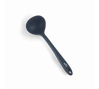 Lacor - 64466 - Ciotola grigia, Secchiello da portata, Ciotola in silicone, Utensili da cucina, Manico ergonomico, Antiaderente, Resistente alle alte temperature, Lavabile in lavastoviglie, 29 cm