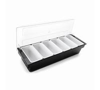 Lacor, Contenitore per spezie con Coperchio, 450 ml, 6 pz.