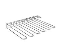 Lacor Coppe Appendino, Supporto calici da soffitto o Parete, 45 x 31 cm, 20 Bicchieri, Include Strumenti di Montaggio, Acciaio Inox, Inossidabile, Metallico