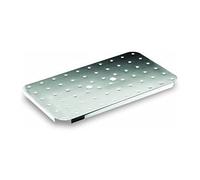 Lacor Doppio Fondo Forato Inox 1/1, Acciaio Inossidabile, Argento, Taglia Unica