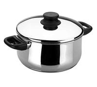 Lacor Garinox Pentola con Coperchio, Argento, 20 cm