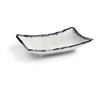 LACOR MELAMINE RECT DISH SEA 18X13.2X3.5CM