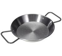Lacor Paellera, Acciaio Inossidabile, Nero, 20 cm