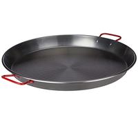 Lacor PAELLERA DE Hierro 50 CMS, Ferro battuto, Nero, 50 cm