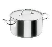 Lacor Pentola per Cottura della Carne, Acciaio Inossidabile, Argento, 32 cm