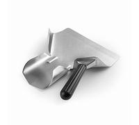 Lacor - 62678 - Racchetta di patatine, Pala da Cucina Professionale, Utensili da Cucina, Acciaio Inxodiable, Manico ergonomico e antiscivolo, Lavabile in lavastoviglie, 1 maniglia