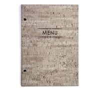 Lacor Tomasso Collection 28351 - Porta menù realizzato in similpelle con viti esterne, termosaldate, 23 x 32 cm, formato A4