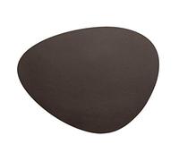 Lacor - Tovaglia Singola, in Pelle, Colore: Marrone, 45 x 35 cm
