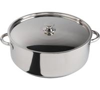 Lacor Vitrocor Casseruola, Argento, 40 x 15.5 cm