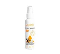 Lacosmét Spray Solare Baby SPF50+ - 200 ml - Ultra Protezione - Ultra Resistente - Anti Sabbia - Protezione Solare - Corpo e Viso
