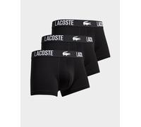 Lacoste 3-Pack Croc Trunks, Nero S