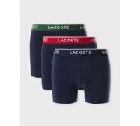 Lacoste 3-Pack Stretch Cotton Boxer Briefs men Boxers & Briefs blue in taglia:S