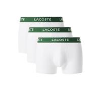 Lacoste 3-Pack Stretch Cotton Boxer da Uomo Blanc L