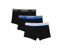 Lacoste 3-Pack Stretch Cotton Boxer da Uomo Noir/Marina-Panorama-GRAP XL