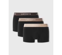 Lacoste 3-Pack Stretch Cotton Trunks men Boxers & Briefs black in taglia:S