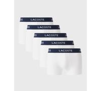 Lacoste 5-Pack Stretch Cotton Trunks men Boxers & Briefs white in taglia:S