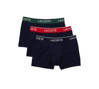 Boxer Lacoste Casual Marine blu navy rosso verde (3 unità) - S