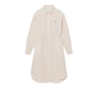 Lacoste - Abito lungo a righe - -Dresses -Donna -Beige -M