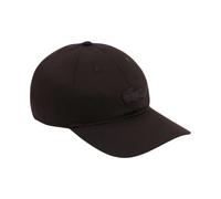 Lacoste, ,Accessories ,unisex ,Marrone ,ONE SIZE Cappellino in twill di cotone con stemma