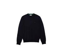 Lacoste Pullover da Uomo in lana Merino con Collo Rotondo Blu Navy VI / XL Blu