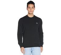 Lacoste Pullover da Uomo con Collo Rotondo Organico Nero IV/M Nero