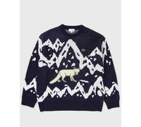 Lacoste Archive Edition Wool Jacquard Sweater men Pullovers blue in taglia:S