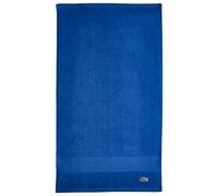 Lacoste Asciugamano viso Heritage in cotone Supima, 40,6 x 76,2 cm, blu elettrico (Surf Blue)
