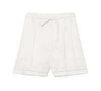 Lacoste - Bermuda in Lino e Lyocell Oversize - - Shorts - Donna - Bianco - XS