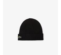 Lacoste Berretto in Lana Nero TU Nero