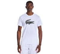 Lacoste Big Croc Logo Uomo - Magliette Bianco - Taglia L White L