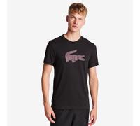 Lacoste Big Croc Logo Uomo - Magliette Nero - Taglia XL Black XL