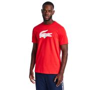 Lacoste Big Croc Logo Uomo - Magliette Rosso - Taglia XS Red XS