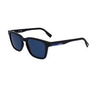 Lacoste Uomo L987S 001 Occhiali da sole Bio-iniettato Nero Blu Squadrata Fotocromatiche Fotocromatiche