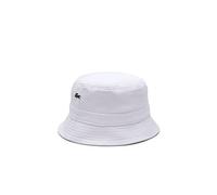 Berretto da tennis Lacoste Organic Cotton Bucket Hat - Bianco S