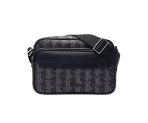Lacoste - Borsa a tracolla con texture granulosa - - Bags - Uomo - Grigio - ONE SIZE