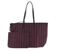 LACOSTE borsa a tracolla Shopping Bag L Mono Winetasting Damson