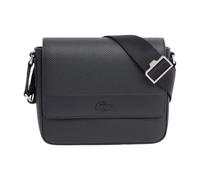 Lacoste - Borsa Messenger Chantaco in Pelle - - Bags - Uomo - Nero - ONE SIZE
