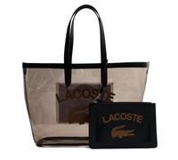 LACOSTE borsa shopper Shopping Bag L Transparent Noir Ermine