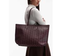 Lacoste Zely Borsa shopper rosso scuro, pelle sintetica, donna