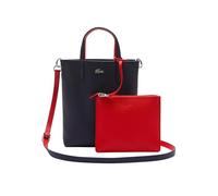 Lacoste Borsa shopping verticale Anna, Sinople/blu navy-bianco aconite, One Size, Borsa shopping verticale Anna