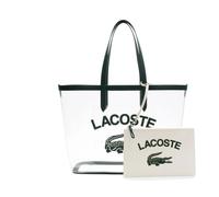 Lacoste - Borsa trasparente con Logo - - Bags - Donna - Bianco - ONE SIZE