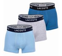 Lacoste Uomo Tronchetti di tracolla in cotone 3 pezzi, Multicolore