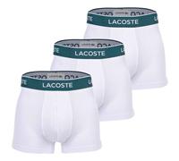 LACOSTE Boxer grigio chiaro / verde scuro / bianco Uomo - Premium - Biancheria e abbigliamento da mare - Intimo - Mutande - Boxer attillati LACOSTE XXL